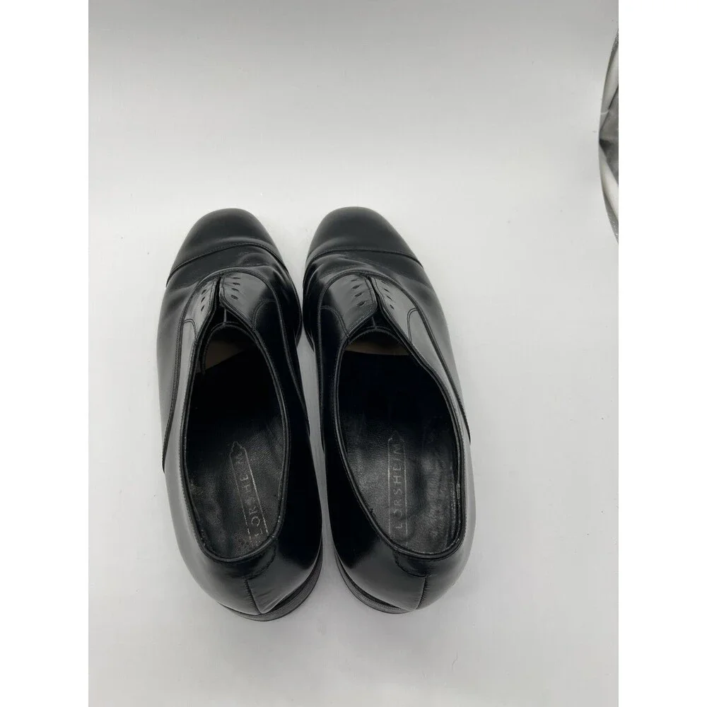 Florsheim Men's Size 11 E Black Leather Cap Toe Oxford Dress Shoes 509449